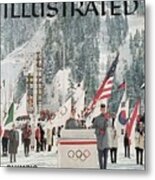 Usa Carol Heiss, 1960 Winter Olympics Sports Illustrated Cover Metal Print