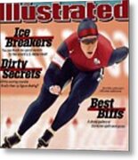 Usa Chris Witty, 2002 Winter Olympics Sports Illustrated Cover Metal Print