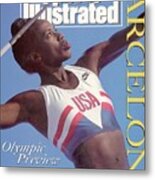Usa Jackie Joyner-kersee, 1992 Barcelona Olympic Games Sports Illustrated Cover Metal Print
