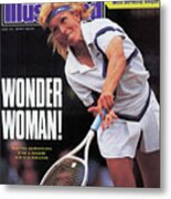 Usa Martina Navratilova, 1990 Wimbledon Sports Illustrated Cover Metal Print