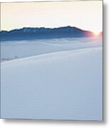 Usa, New Mexico, White Sands National Metal Print
