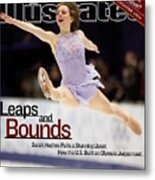Usa Sarah Hughes, 2002 Winter Olympics Sports Illustrated Cover Metal Print