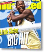 Usa Serena Williams, 1999 Us Open Sports Illustrated Cover Metal Print