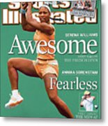 Usa Serena Williams, 2003 State Farm Womens Tennis Classic Sports Illustrated Cover Metal Print