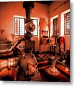 Utility Industrial Research Kitchen Metal Print
