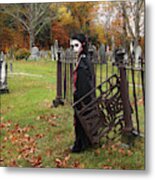 Vampire Costume 2 Metal Print