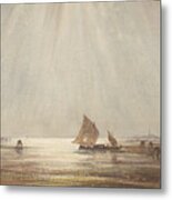 Venetian Fishing Boat Metal Print