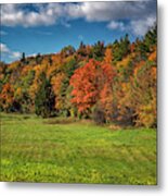 Vermont Autumn Colors Metal Print