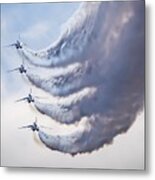 Vertical Formation Metal Print