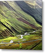 View From Grey Mares Tail Metal Print