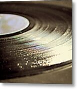 Vinyl Record Metal Print