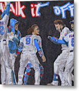 Walk It Off Metal Print