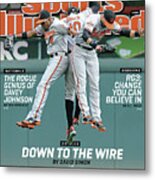 Washington - Baltimore The Unlikely Sports Capital Sports Illustrated Cover Metal Print