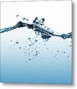 Water 4 Metal Print