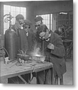 Welding Class Metal Print