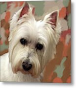 West Highland Terrier Metal Print