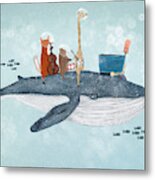 Whale Song Metal Print