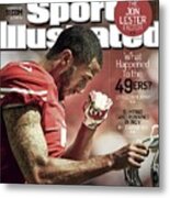 What Happened To The 49ers Sports Illustrated Cover Metal Print