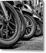 Wheels Metal Print