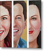 Will And Grace Metal Print