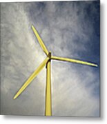 Wind Turbine Metal Print