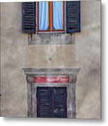 Windows Of Montalcino Metal Print