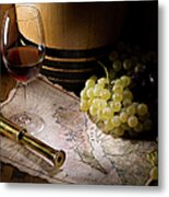 Wine Metal Print