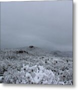 Winter In Arizona No.6 Metal Print