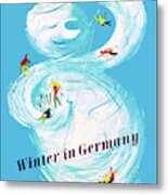 Winter In Germany Metal Print