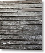 Wood Plank Background Metal Print