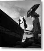 Work In Life Metal Print