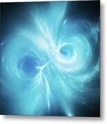 Worlds With Wormhole Metal Print