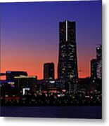 Yokohama Metal Print