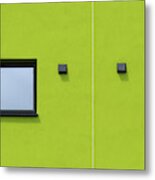 Square - Yorkshire Abstract Metal Print