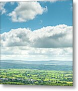 Yorkshire Rolling Countryside Metal Print