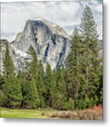 Yosemite From Cook's Meadow Metal Print