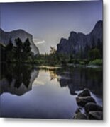 Yosemite In Silence Metal Print