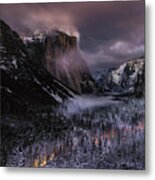 Yosemite View Metal Print