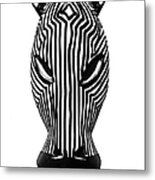 Zebra Metal Print