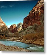 Zion Canyon Metal Print