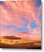 0278 Southern California Desert Sunsets Metal Print