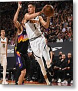 2021 Nba Playoffs - Denver Nuggets V Phoenix Suns #1 Metal Print