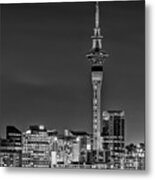 Auckland Sky Tower Metal Print