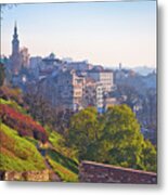 Belgrade. View From Kalemegdan Walkway On Old City Landmarks #1 Metal Print