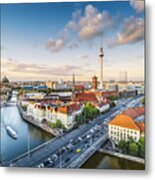 Berlin Cityscape #1 Metal Print