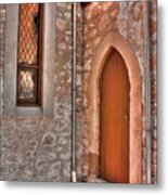 Church Door Metal Print