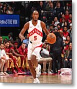 Cleveland Cavaliers V Toronto Raptors #1 Metal Print