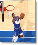 Dallas Mavericks V New York Knicks #1 Metal Print