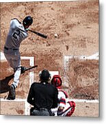 Derek Jeter #1 Metal Print