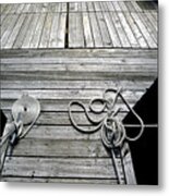 Different Philosophies Knot Not Metal Print